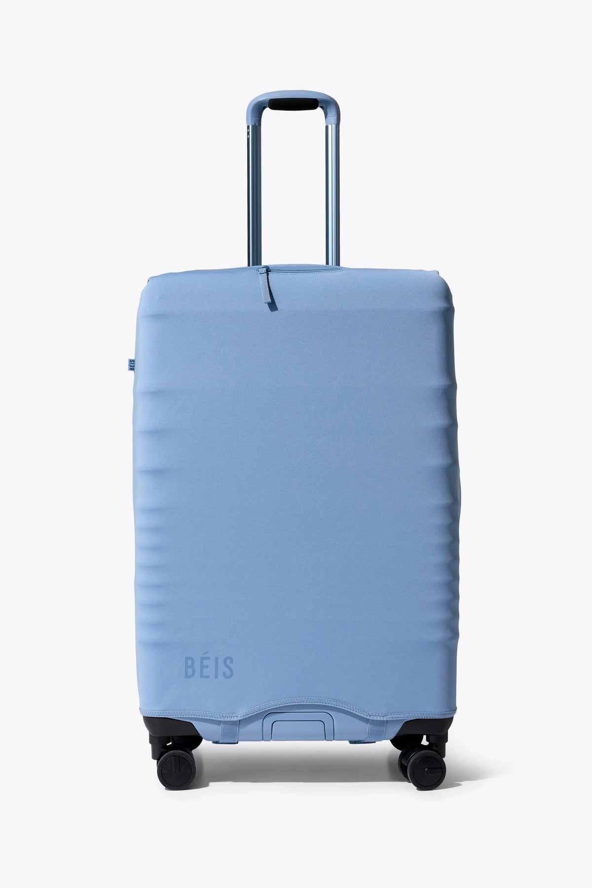The Hybrid Check-In Luggage Cover in Dusty Blue