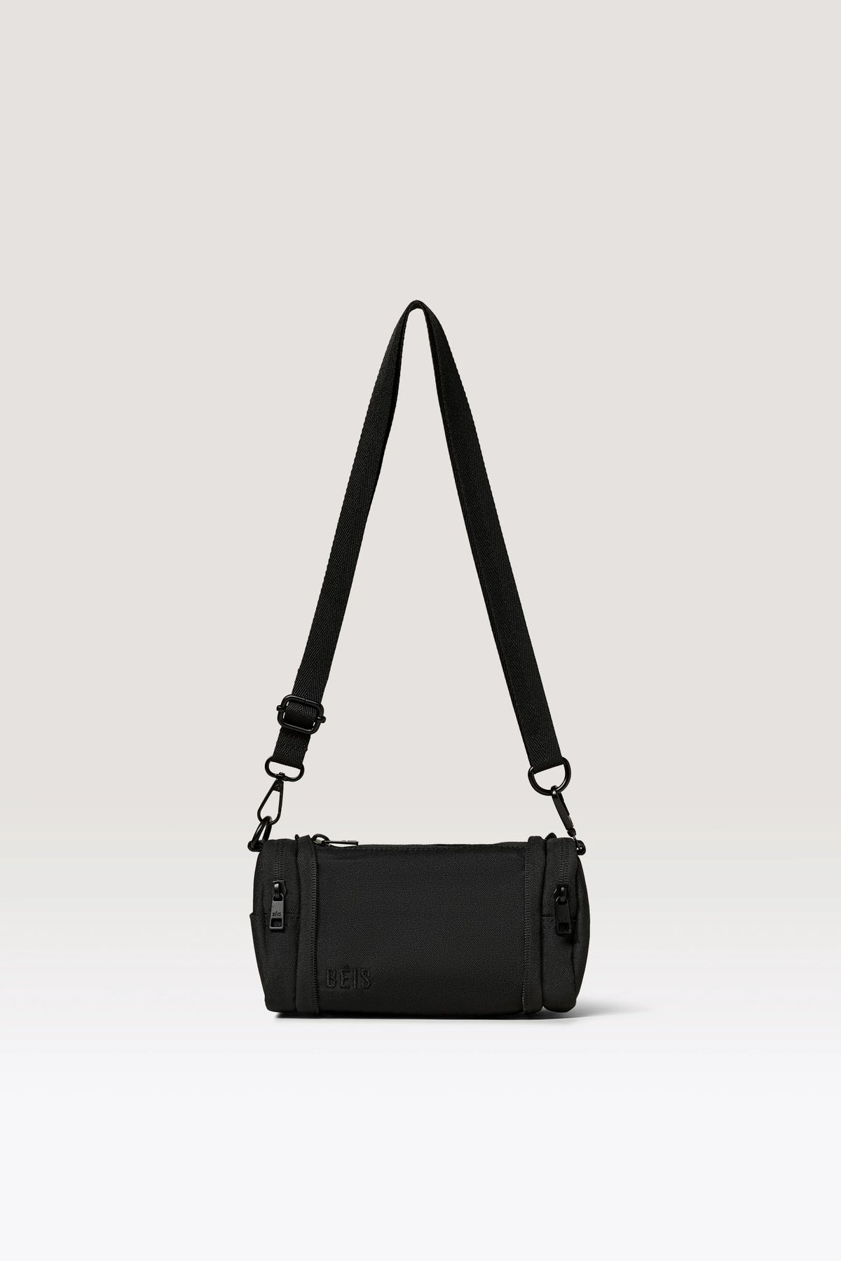 The Expandable Crossbody Charm in Black